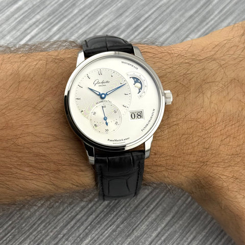 Glashütte Original PanoMaticLunar Ref. 1-90-02-42-32-61 | Full-Set 11/2025 | Unworn | Ungetragen | 40mm | Silver | Top