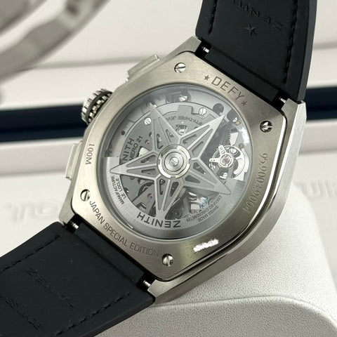 Zenith Defy El Primero 21 Japan Special Edition Ref. 95.9003.9004/78.R588 | Full-Set 01/2026 | Zenith Garantie 01/2032 | Like New | 44mm | Skeleton
