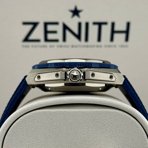 Zenith Defy Extreme Diver Ref. 95.9601.3620/51.I301 | Full-Set 04/2026 | NEU | Unworn | Titan | 42.5mm | Blue | Top