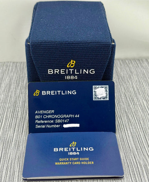 Breitling Avenger B01 Chronograph 44 Night Mission Ref. SB0147101B1X1 | Full-Set 07/2024 | Top Condition | Keramik | 44mm | Automatic | Top