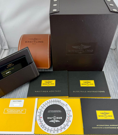 Breitling Navitimer Heritage Ref. A1332412/BF27 | Full-Set 2018 | Serviced 03/2026 | Top Condition | 42 mm