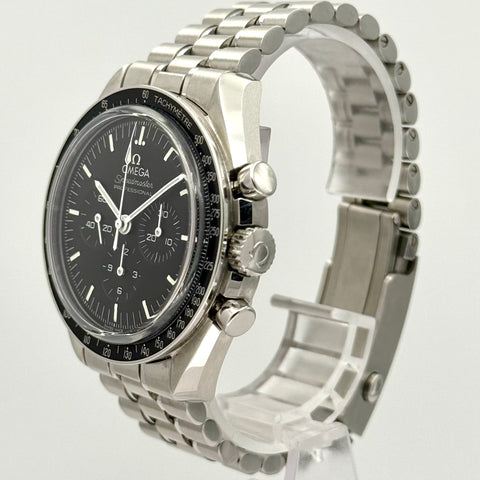 Omega Speedmaster Professional Moonwatch Ref. 31030425001002 | Full-Set 02/2024 | Omega Garantie 02/2029 | Handaufzug | Saphirglas | Glasboden | 42mm | Chronograph | Black Dial | VIP