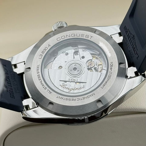 Longines Conquest Ref. L38304929 | Full-Set 07/2025 | Automatic | 41mm | Blue Dial | Like New | Top