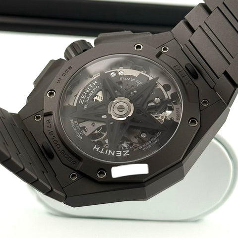 Zenith Defy Extreme Chronograph Ref. 97-9100-9004-02-I001 | Full-Set 12/2024 | Garantie 12/2029 | 45mm | Unworn | Ungetragen | Titan | Top