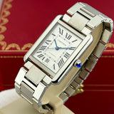Cartier Tank Solo XL Ref. W5200028 | Full-Set 2018 | White Dial | 41x31mm | Top Condition | 3800