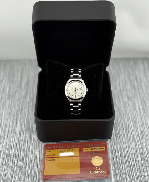 Omega Seamaster Aqua Terra Ref. 2577.30 | Papiere 2007 | Silver Dial | 29mm | Quartz | 257730