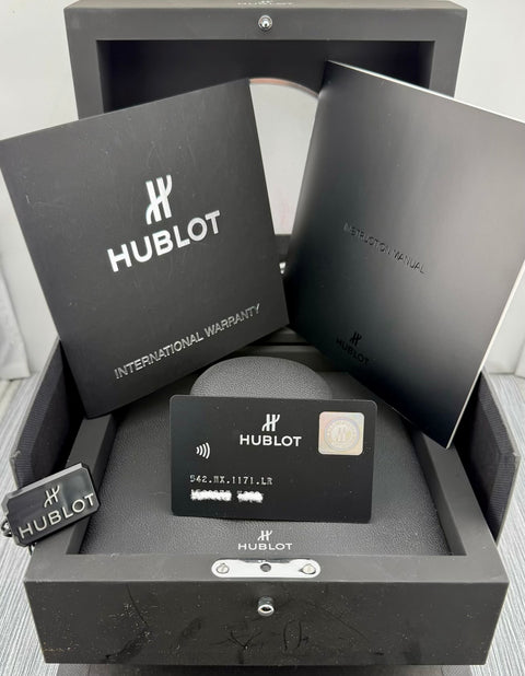 Hublot Classic Fusion Ref. 542NX1171LR | Full-Set 09/2021 | Titan | 42mm | Black Dial | Automatic | Top