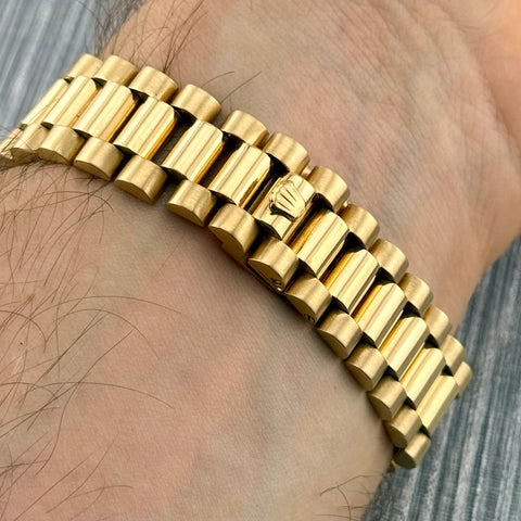 Rolex Day-Date Ref. 18038 | Papiere | 1987 | 36mm | Revision 2025 | 18k | Top