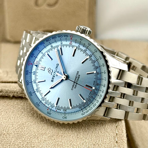 Breitling Navitimer 41 Ref. A17329171C1A1 | Full-Set 02/2026 | NEU | Eisblau | ICE Blue | 41mm | A17329