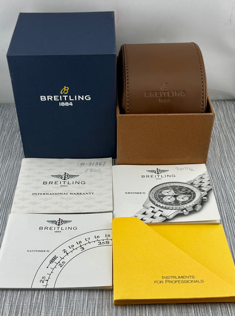 Breitling Navitimer 92 Ref. D30022 | Full-Set 1996 | Automatic | 38mm | st/gg | Top