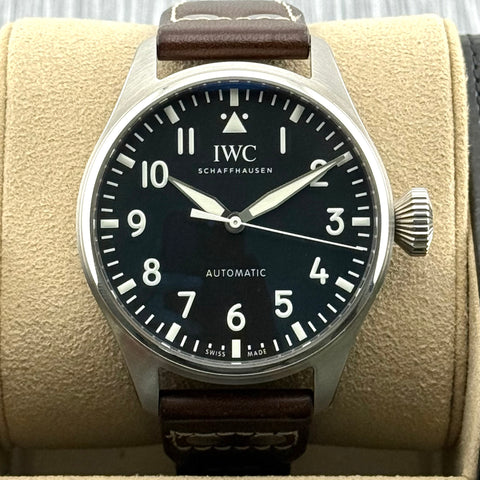 IWC Big Pilot Ref. IW329301 | Full-Set 2022 | 43mm | Black Dial | IWC Garantie 02/2030 | Automatic | Top