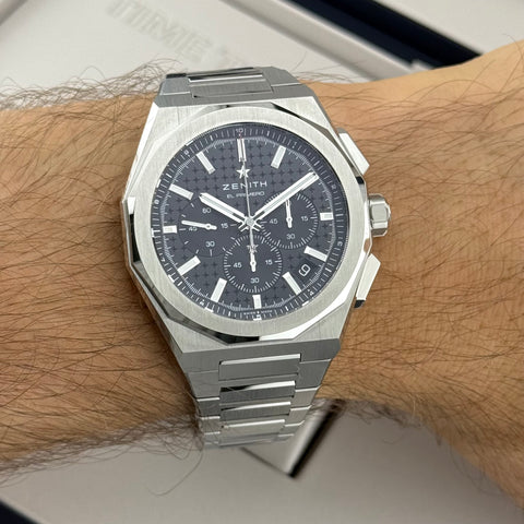Zenith Defy Skyline Chrono Ref. 03.9500.3600/21.I001 | Full-Set 11/2024 | Unworn | Ungetragen | Black Dial | 42mm
