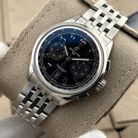 Breitling Premier B01 Chronograph 42 Ref. AB0145221B1A1 | Full-Set 10/2025 | NEU | Automatic | Unworn | Black Dial | 42mm | VIP