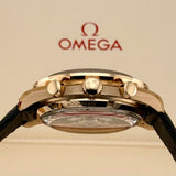Omega Speedmaster Moonphase Ref. 304.63.44.52.01.001 | Full-Set 02/2025 | Garantie 02/2030 | 18k Roségold | 44,25mm | Top