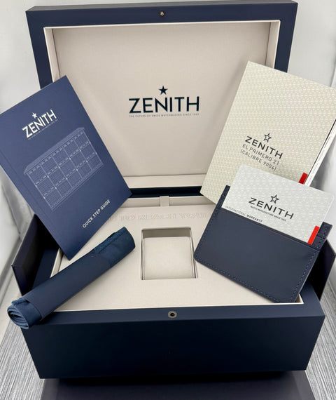 Zenith Defy El Primero 21 Japan Special Edition Ref. 95.9003.9004/78.R588 | Full-Set 01/2026 | Zenith Garantie 01/2032 | Like New | 44mm | Skeleton