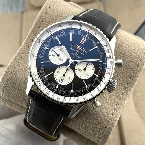 Breitling Navitimer B01 Chronograph Ref. AB0137211B1P1 | Full-Set 09/2023 | Unworn | Ungetragen | 46mm | Black Dial | Automatic | Top