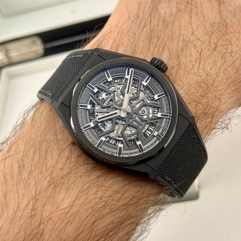 Zenith Defy Classic Ref. 49.9000.670/77.R782 | Full-Set 07/2022 | Unworn | Ungetragen | Skelettiert | 41mm | Top