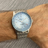 Breitling Navitimer 41 Ref. A17329171C1A1 | Full-Set 02/2026 | NEU | Eisblau | ICE Blue | 41mm | A17329