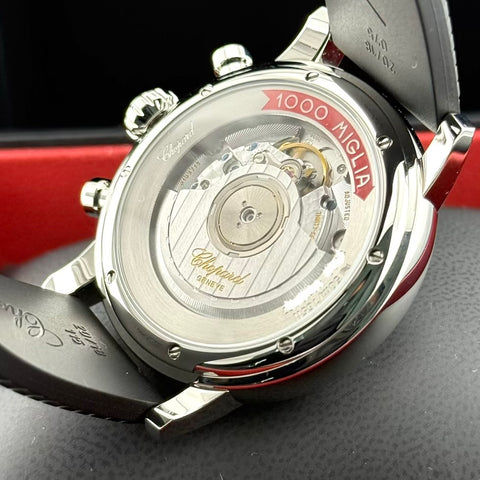 Chopard Mille Miglia Chronograph Ref. 168589-3002 | Full-Set 12/2022 | Like New | 42mm | Black Dial | Top
