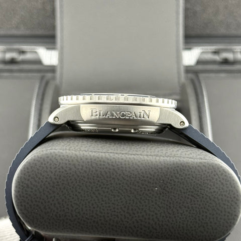 Blancpain Fifty Fathoms Automatique Ref. 5010 12B40 O64B | Full-Set 11/2024 | Unworn | Titan | 42.3mm | Like New | Blue Dial | Top | VIP