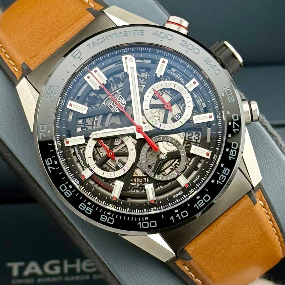 Tag Heuer Carrera Chronograph Ref. CBG2A10.FT6169 | Full-Set 06/2026 | Unworn | Ungetragen | NEU | Calibre Heuer 02 | Top