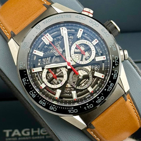 Tag Heuer Carrera Chronograph Ref. CBG2A10.FT6169 | Full-Set 06/2026 | Unworn | Ungetragen | NEU | Calibre Heuer 02 | Top