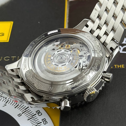 Breitling Navitimer 1 01 Chronograph Ref. AB012721/BD09 | Full-Set 10/2016 | Serviced 12/2025 | Black Dial | 46mm | Top