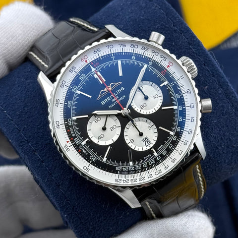 Breitling Navitimer B01 Chronograph 46 Ref. AB0137211B1P1 | Full-Set 05/2022 | Top Condition | Black Dial | 46mm