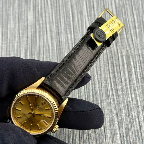 Rolex Datejust 31 Ref. 68278 | Rolex Revision 11/2021 | E-Serie ca. 1991 | 18K Rolex Schließe | 18K Gelbgold | VIP
