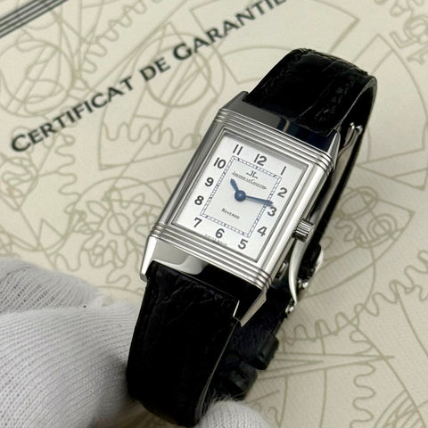 Jaeger LeCoultre Reverso Lady Ref. 260.8.86 | Full-Set 2000 | Serviced 09/2025 | Like New | 20x30mm | Handaufzug | Manual | Top | VIP