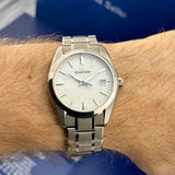Grand Seiko Heritage Collection Ref. SBGX355 | Full-Set 08/2026 | NEU | Unworn | Titan | 37mm | Snowflake-Dial