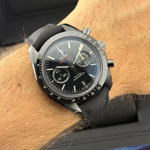 Omega Speedmaster Dark Side of the Moon Ref. 31192445101003 | Full-Set 10/2023 | Unworn | Ungetragen | Keramik | 44.25mm | Top