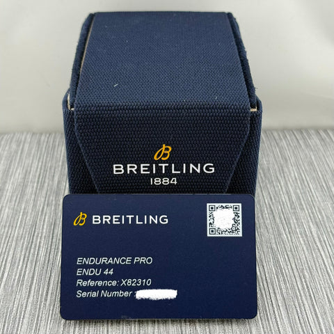 Breitling Endurance Pro Ref. X82310E51B1S2 | Full-Set 01/2026 | NEU | 44mm | Black Dial | Quartz