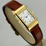 Jaeger-LeCoultre Reverso Lady Ref. 260.140.082 (260.1.08) | Full-Set 1990 | 18K Gelbgold | 20x33mm | Quartz | Top Condition