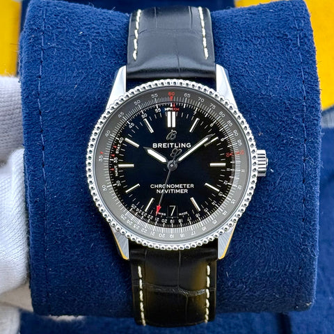 Breitling Navitimer 38 Ref. A17325241B1P2 | Full-Set 11/2021 | Black Dial | 38mm | Top Condition | A17325