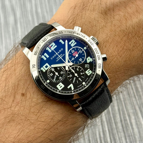 Chopard Mille Miglia Ref. 168920-3001 | Full-Set 2008 | Serviced 05/2025 | Chronograph | Automatic | 43mm | Kautschuk | Black Dial | VIP