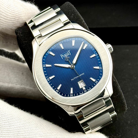 Piaget Polo S Ref. G0A41002 | Full-Set 02/2022 | Automatic | 42mm | Blue Dial | Top