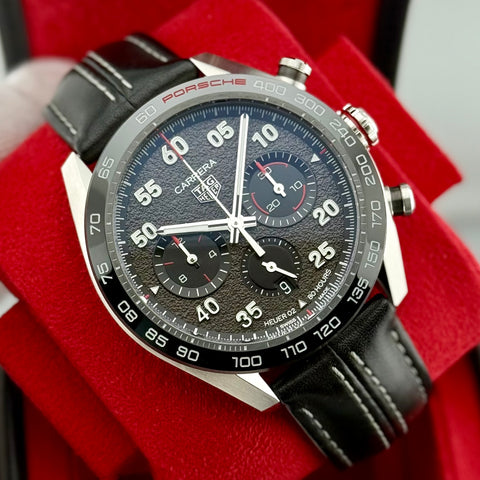 Tag Heuer Carrera Porsche Chronograph Ref. CBN2A1F.FC6492 | Full-Set 02/2021 | Automatic | 44mm | Special Edition | Top