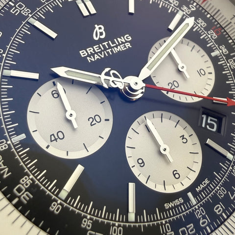 Breitling Navitimer B01 Chronograph 46 Ref. AB0127211B1A1 | Full-Set 08/2022 | Garantie 08/2027 | Black Dial | Top