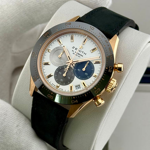 Zenith Chronomaster Sport Chronograph Ref. 18.3100.3600/69.C920 | Full-Set 05/2023 | Garantie 05/2028 | 18K Roségold | 41mm | Top Condition
