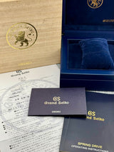 Grand Seiko Spring Drive Ref. SBGA101 | Full-Set 08/2015 | Black Dial | 40 mm | Top