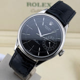 Rolex Cellini Date Ref. 50519 | Full-Set 2015 | LC100 | Rolex Service 2020 | 39mm | Black Dial | 18k White Gold | Top Condition