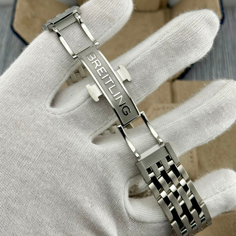 Breitling Navitimer B01 Chronograph 43 Ref. AB0138241C1A1 | Full-Set 02/2025 | Garantie 02/2033 | Eisblau | AB0138 | Like New