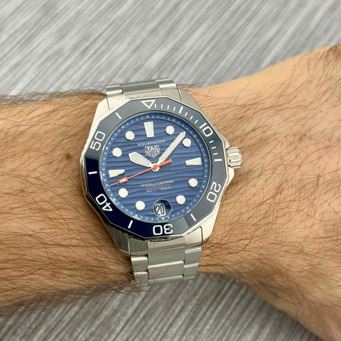Tag Heuer Aquaracer Professional 300 Date Ref. WBP5111.BA0013 | Papiere 07/2024 | Tag Heuer Service 01/2026 | Blue Dial | 42mm