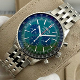 Breitling Navitimer B01 Chronograph 46 Ref. AB0137241L1A1 | Full-Set 09/2026 | NEU | Ungetragen | Green Dial