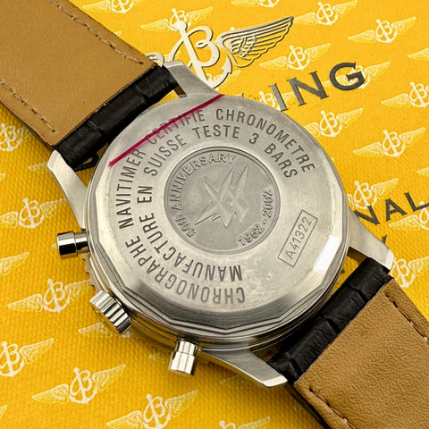 Breitling Navitimer Chronograph 50th Anniversary Ref. A41322 | Full-Set 2003 | Serviced 09/2025 | 42mm | Chronograph | Rare