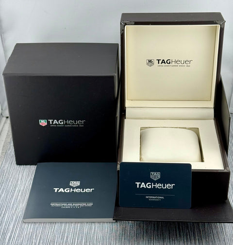 Tag Heuer Carrera Calibre 5 Ref. WAR211B.BA0782 | Full-Set 2019 | Serviced 06/2026 | 39mm | Silver Dial | Top
