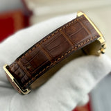 Cartier Tank Américaine 18K Ref. 1730 | Full-Set 1996 | Erstkaufrechnung | 18K Gelbgold | Chronograph | Top Set