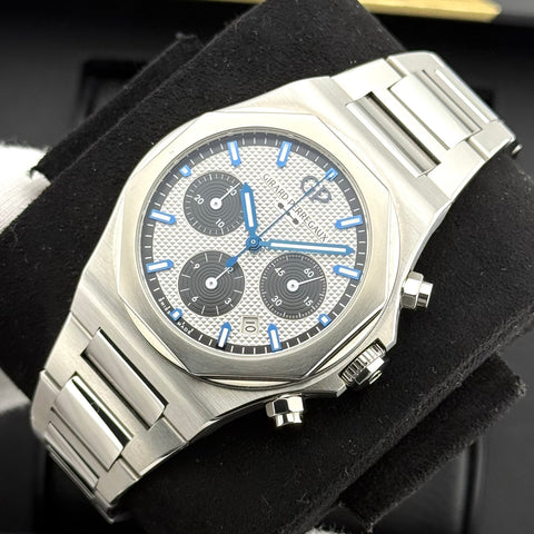 Girard-Perregaux Laureato Chronograph 42 Ref. 81020-11-131-11A | Full-Set 01/2023 | GP Garantie 1/2028 | Panda | Top Condition