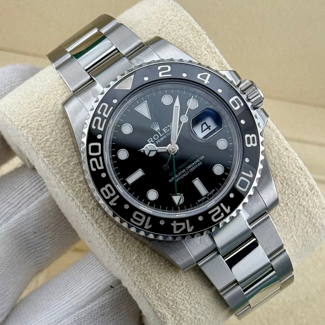Rolex GMT Master II Ref. 116710LN | Full-Set 2018 | 100% Full-Sticker | Collector Watch | 40mm | LC EU | Top